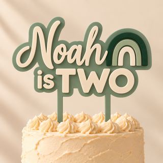 Custom Name Cake Topper