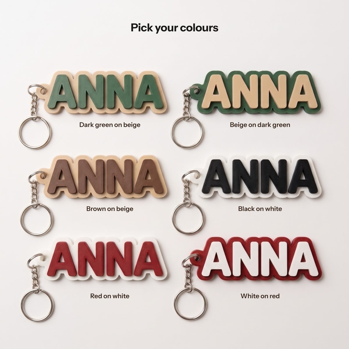 All six colour options
